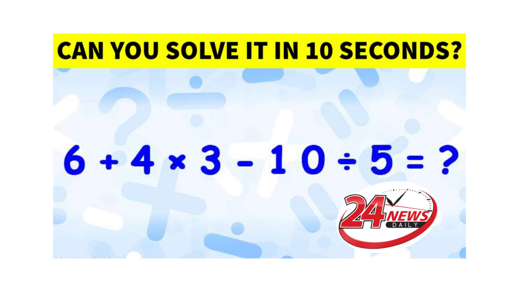 Can You Solve It?