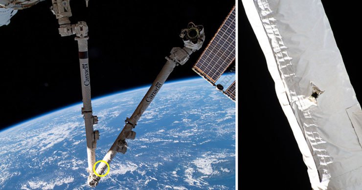Space Station drops altitude to dodge debris from a 1996 rocket