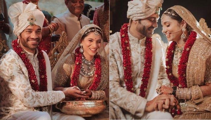 In a lavish ceremony, Mansi Srivastava marries her beau Kapil Tejwani