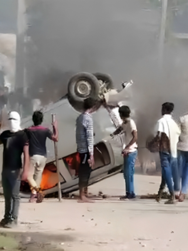 ” Pressures Escalate Delhi On High Alert As Haryana Violence Spreads To Upscale Gurugram Sections”